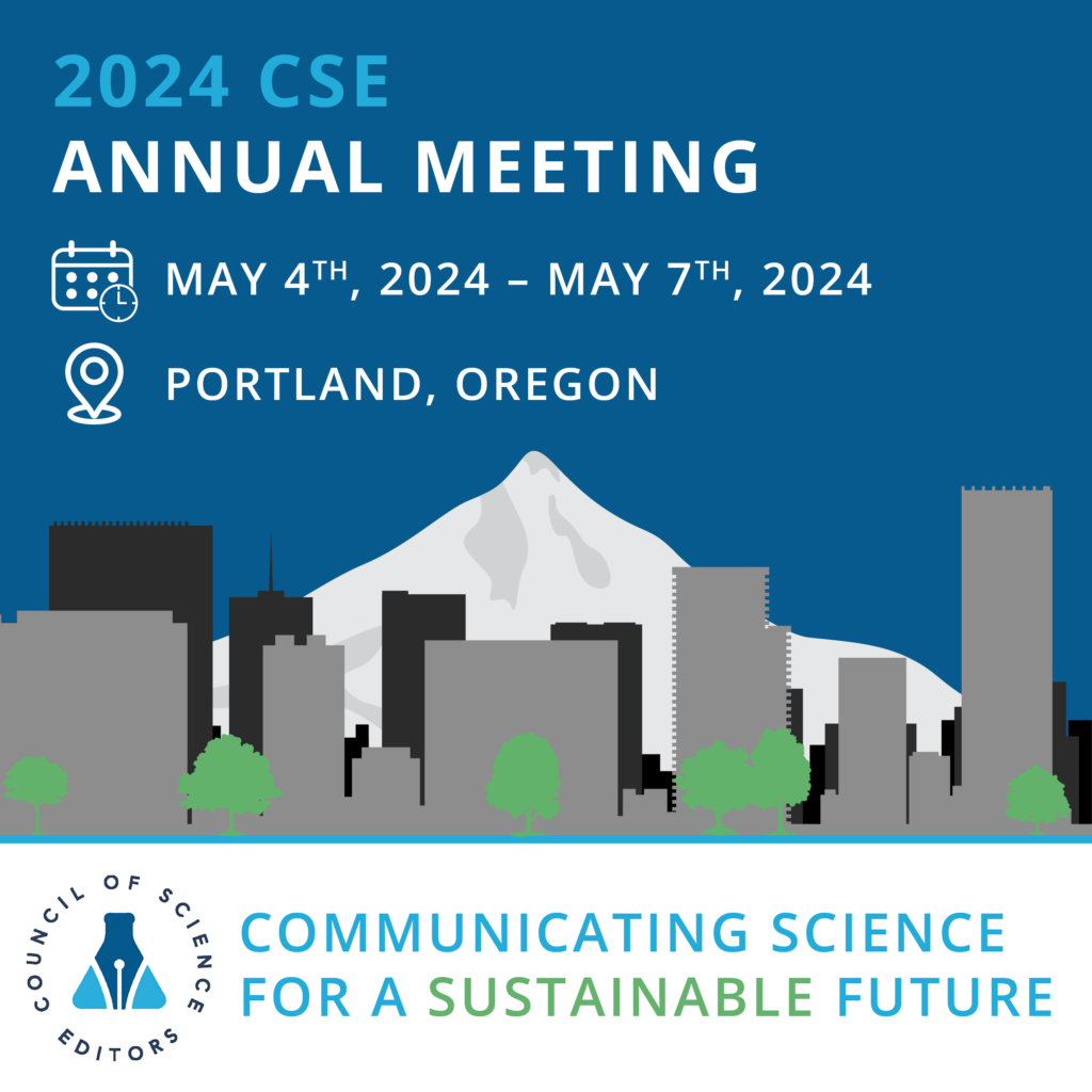 CSE 2024 Annual Meeting Communicating Science for a Sustainable Future